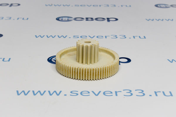 Шестерня для мясорубки POLARIS (прямой_прямой)(Д-80_28мм)78х14зубов_1