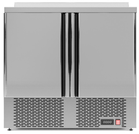 Холодильный стол Polair TMi2GN-G с бортом, 2 двери (-2...+10°С) | Продажа, монтаж и обслуживание холодильного оборудования | Север33