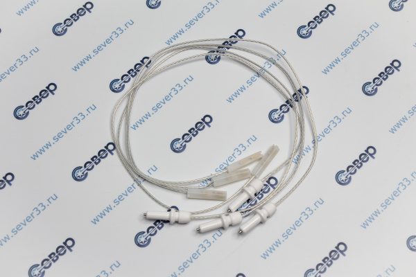 Комплект электродов (свечей розжига) газовых плит (4шт) FLAMA мод. стиль RG, FG, CG, RK, с провода_1ed