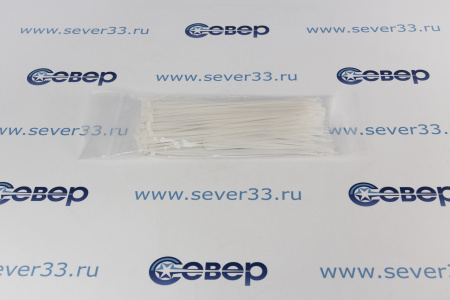 Стяжки нейлоновые 3x200 белый FORTISFLEX | Продажа, монтаж и обслуживание холодильного оборудования | Север33