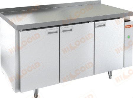 Холодильный стол HICOLD SN 111/BT W P, пластификат, без агрегата, 3 двери (-18...-10°С) | Продажа, монтаж и обслуживание холодильного оборудования | Север33
