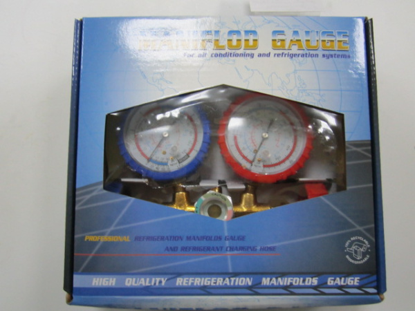 Коллектор двухвентильный MG-03A (R-12, 22, 134, 404) 