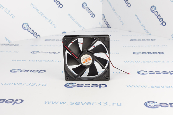 Вентилятор плоский (квадратный) 120x120x25 (12V)_1