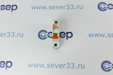 Автомат эл. TDM ВА47-29 С 1р 10А 220V | Продажа, монтаж и обслуживание холодильного оборудования | Север33