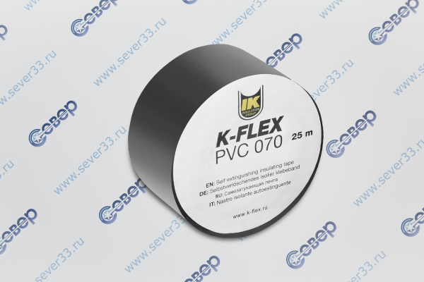 Лента K-Flex ПВХ (38ммх25м) черная_е