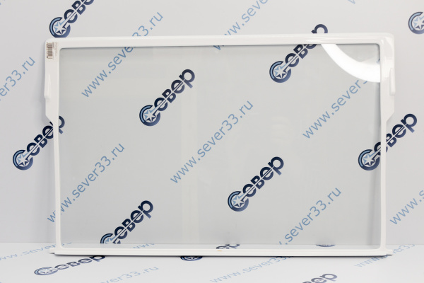 Полка стеклянная с обрамлением (минск) 371.32-0,3.080 (52,5х32,5) 371320308000_1e