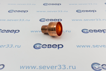 Переходник медный 2 1/8" - 1 1/8" | Продажа, монтаж и обслуживание холодильного оборудования | Север33