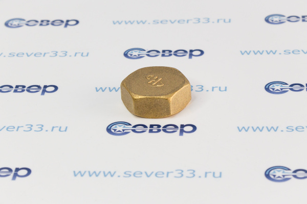 Заглушка на трубу Ø 58 резьбовая_1