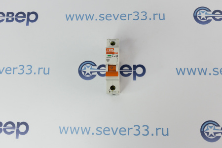 Автомат эл. TDM ВА47-29 С 1р 20А 220V | Продажа, монтаж и обслуживание холодильного оборудования | Север33