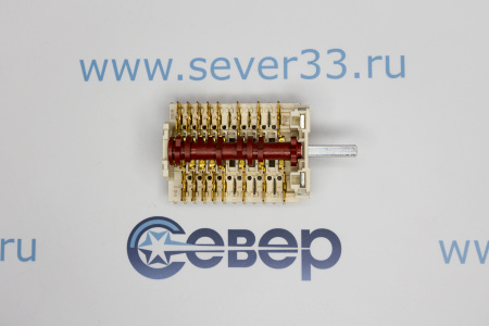 Переключатель плиты 870801,8031478 7 поз. HANSA 250V 16A EP176 вз COK300AA | Продажа, монтаж и обслуживание холодильного оборудования | Север33