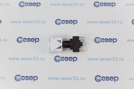 Кнопка подсветки "GEFEST", "DARINA" ПКН-507-113 овал (белая) | Продажа, монтаж и обслуживание холодильного оборудования | Север33