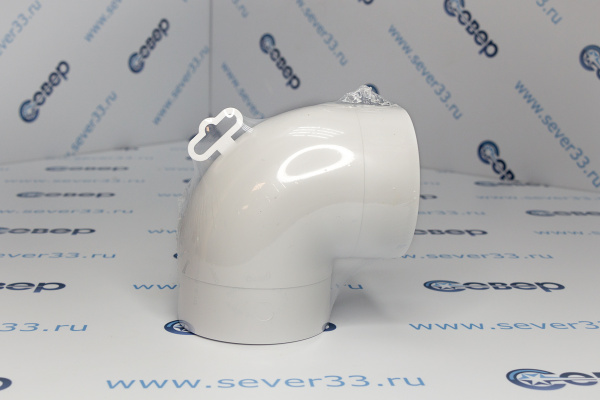 10ККП, Колено круглое пластик 90°, D100_2e