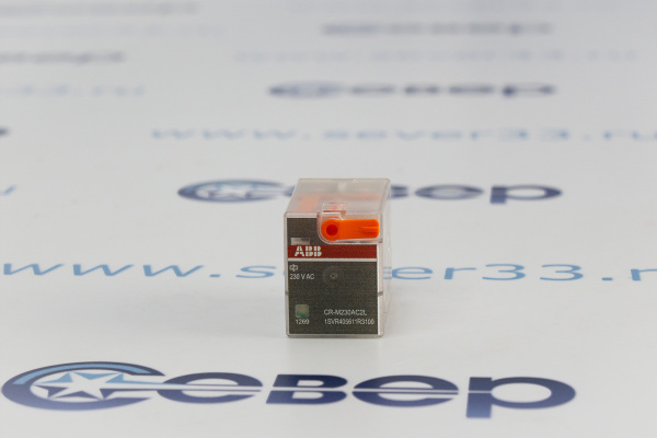 Реле промежуточное CR-M230AC2L 12А 230В 2ПК CR-M c индикацией без розетки_5