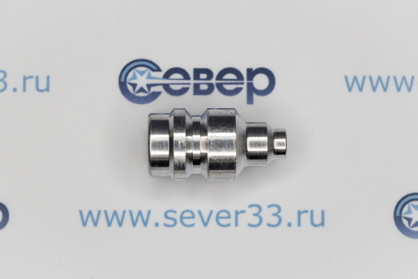 Штуцер алюминиевый заправочный порт высокого давления HP R134-a_1