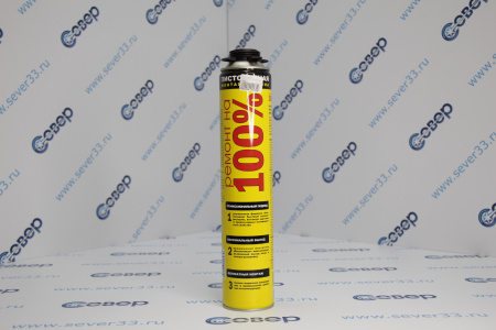 Пена монтажная профессиональная Ремонт на 100% 700 мл  | Продажа, монтаж и обслуживание холодильного оборудования | Север33