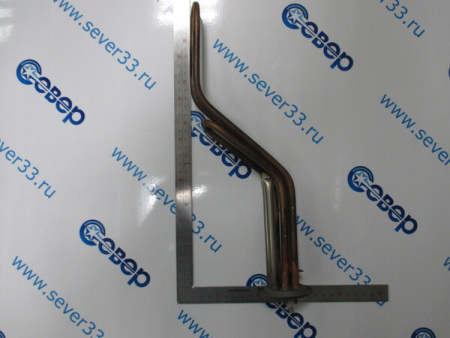 Нагрев. Элемент "ИТА" RF64 2,0 кВт.(медн.)(0.7+1.3)400мм, гнутый | Продажа, монтаж и обслуживание холодильного оборудования | Север33