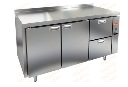 Морозильный стол HICOLD GN 112/BT P, бок, 2 ящика, 2 двери (-18...-10°С) | Продажа, монтаж и обслуживание холодильного оборудования | Север33