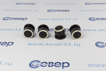 Ручки плиты универсальные (черные с серой каймой, 4 шт) | Продажа, монтаж и обслуживание холодильного оборудования | Север33