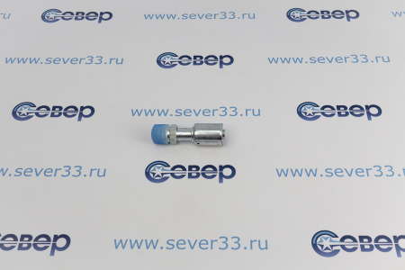 Фитинг для автоконд.алюм.13мм №10х180˚ O-ring c гайкой с наружной резьбой (5/8”; Резьба 7/8” 18 UNF) | Продажа, монтаж и обслуживание холодильного оборудования | Север33