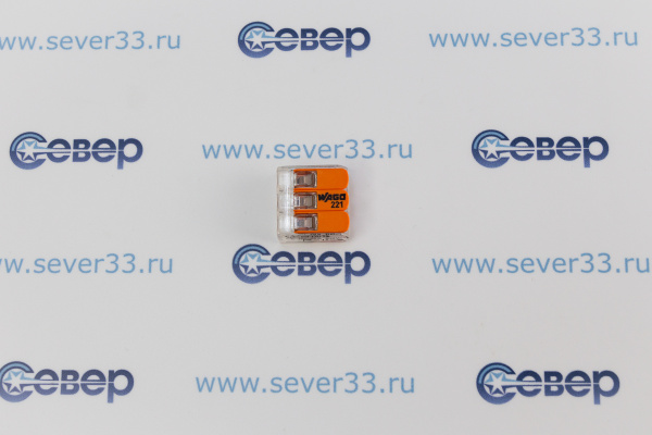 Клеммы WAGO 221-413(3х4,0мм2 с рычажком) 50 шт уп._1