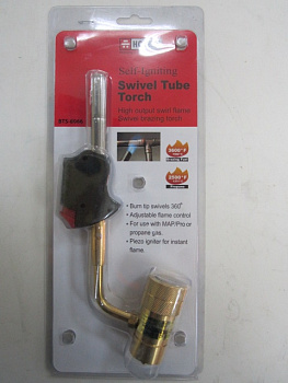 Горелка BTS-8066B(MAPP  газ без шланга с пьезоподжигом) Тайвань