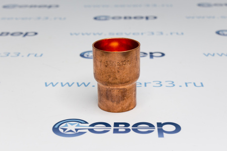 Переходник медный 1 5/8" - 1 3/8" | Продажа, монтаж и обслуживание холодильного оборудования | Север33