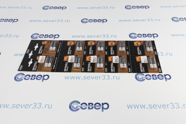 Элемент питания Opticell алкалиновый LR03 ААА_1