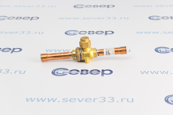 Шаровый вентиль Sanhua со штуцером (ZBC-12s) SBV(M)-JA4YHSY-1-S_1