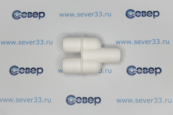 Тройник дренажный Y-образный 16 мм_1