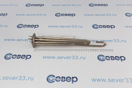 ТЭН для водонагревателя 2,0 кВт с анодом (нерж.) L=300 флан.64 мм  | Продажа, монтаж и обслуживание холодильного оборудования | Север33