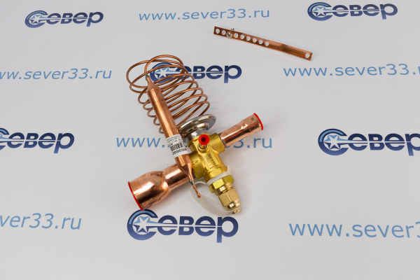 Терморегулирующий вентиль ТРВ HONGSEN FRF W-11-5-9 (-40 +10 °C, 27 кВт, без MOP, R-404AR-507)_1