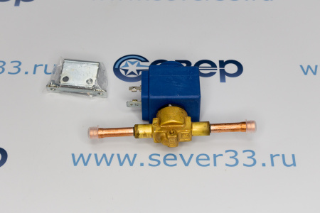 Соленоидный клапан с катушкой Castel 1028/2A6 1/4" ODS 220/230VAC, 50/60Hz | Продажа, монтаж и обслуживание холодильного оборудования | Север33