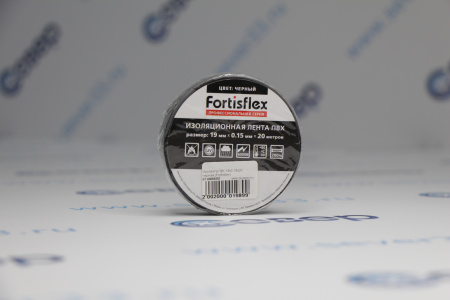 Изолента ПВХ 19х0.15x20 черная (Fortisflex) | Продажа, монтаж и обслуживание холодильного оборудования | Север33