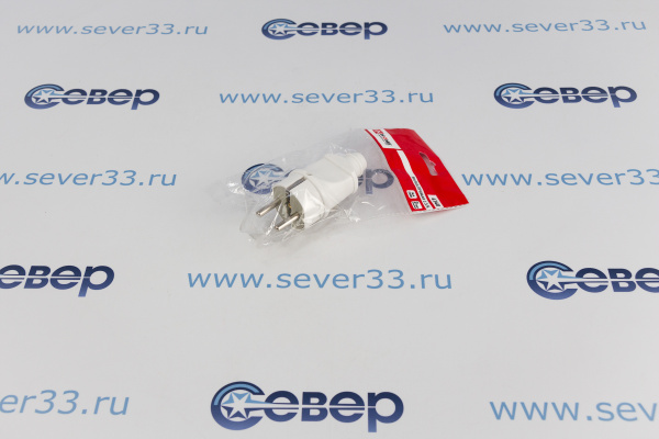 Вилка IN HOME прямая 16А_1