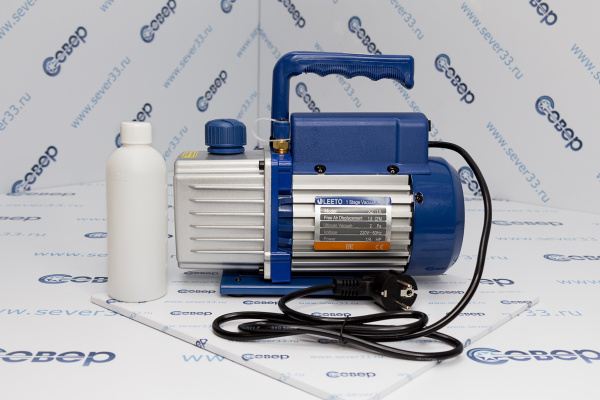 Вакуумный насос XZ-1А  Leetо (WK-115) (1 ст., 50 лмин)_1e