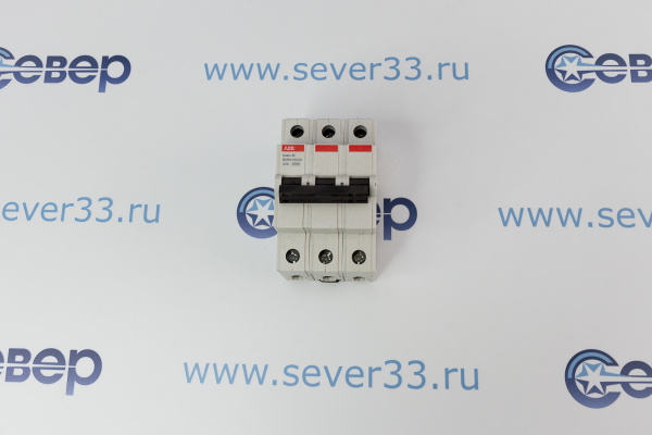 Автомат эл. ABB 3р 20А SH203L 4.5кА 220V_1