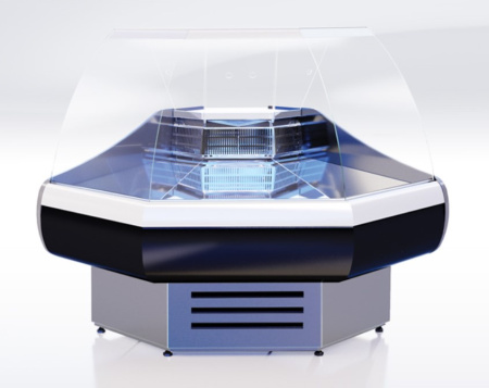 Стекло фронтально "Октава внеш.угол" (Пр./Лев.) | Продажа, монтаж и обслуживание холодильного оборудования | Север33