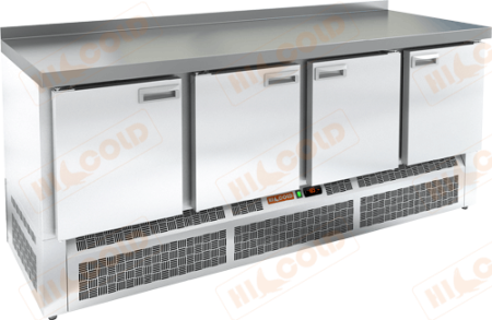Холодильный стол HICOLD GNE 1111/BT W, нижн, 4 двери (-18...-10°С) | Продажа, монтаж и обслуживание холодильного оборудования | Север33