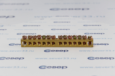 Шина нулевая 8х12 14/1 | Продажа, монтаж и обслуживание холодильного оборудования | Север33