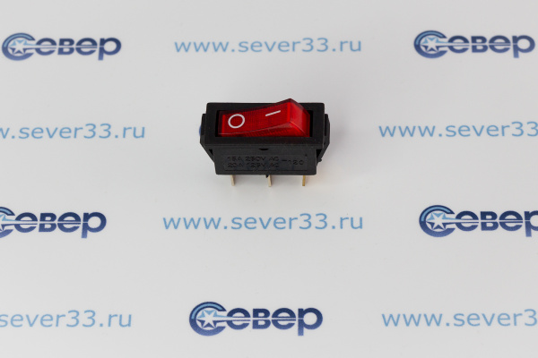 Переключатель IRS-101-3C on-off красный_1