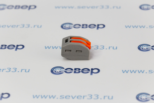 Клеммы WAGO 222-412(2х2,5 мм2 с рычажком) уп.50 шт_1