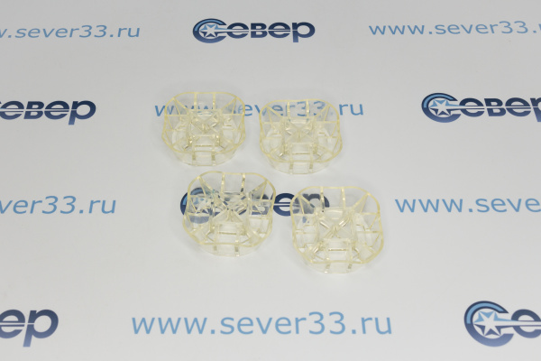 Антивибрационные подставки Euroclean VA-23T, прозрачные_1