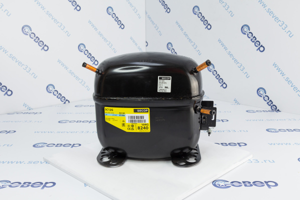 Компрессор Secop SC12G (R-134а, LBP,MBP Ткип=-23,3°C  7,2° Тконд.= 55°C) - 246 Вт.  1308 Вт._1