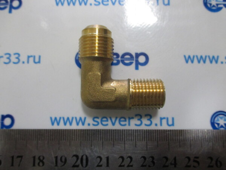Угол SAE 3/8- NPT 1/4 (E1-6B) | Продажа, монтаж и обслуживание холодильного оборудования | Север33