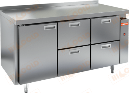 Морозильный стол HICOLD SN 122/BT P, без агрегата, 4 ящика, 1 дверь (-18...-10°) | Продажа, монтаж и обслуживание холодильного оборудования | Север33