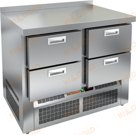 Холодильный стол HICOLD SNE 22/BT, нижн, 4 ящика (-18...-10°С) | Продажа, монтаж и обслуживание холодильного оборудования | Север33