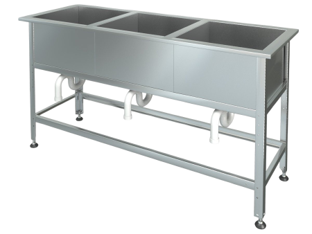 Мойка М-3-0,45-0,8/2,30 (2300х800х890мм) | Продажа, монтаж и обслуживание холодильного оборудования | Север33