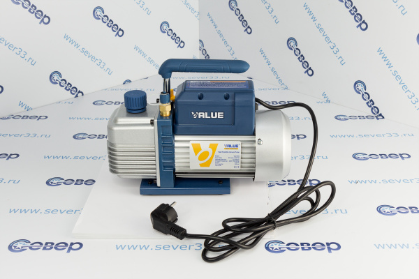 Вакуумный насос Value VE215N 42лмин, 7.5 кг (двухступ.)_1