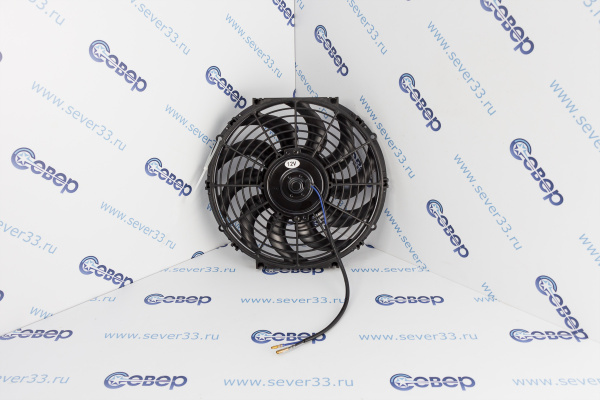 Вентилятор осевой 12'' 12V PUSH 100W S_1