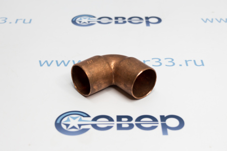Угол медный 1 1/8 90 гр. | Продажа, монтаж и обслуживание холодильного оборудования | Север33